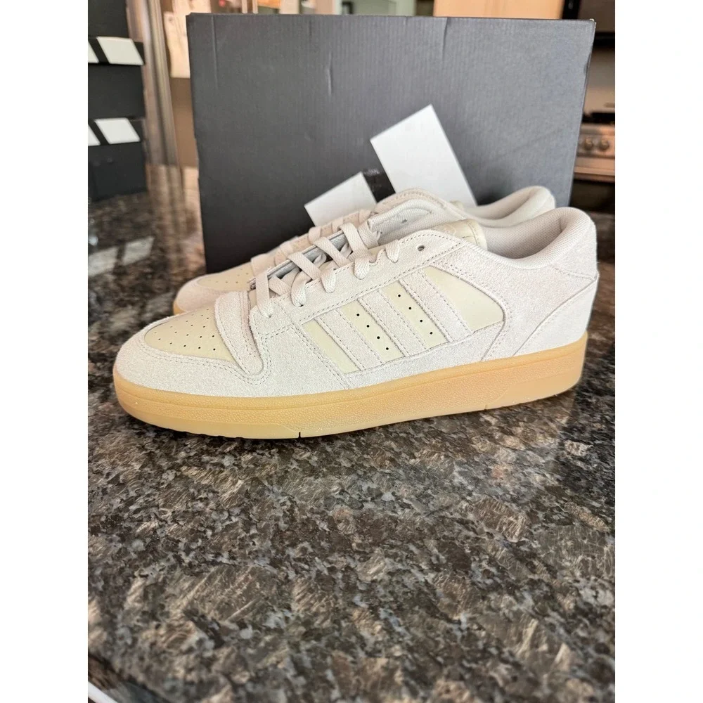Adidas‎ Break Start Premium Low Wonder White Gum JS2272 Mens 10 Womens 11